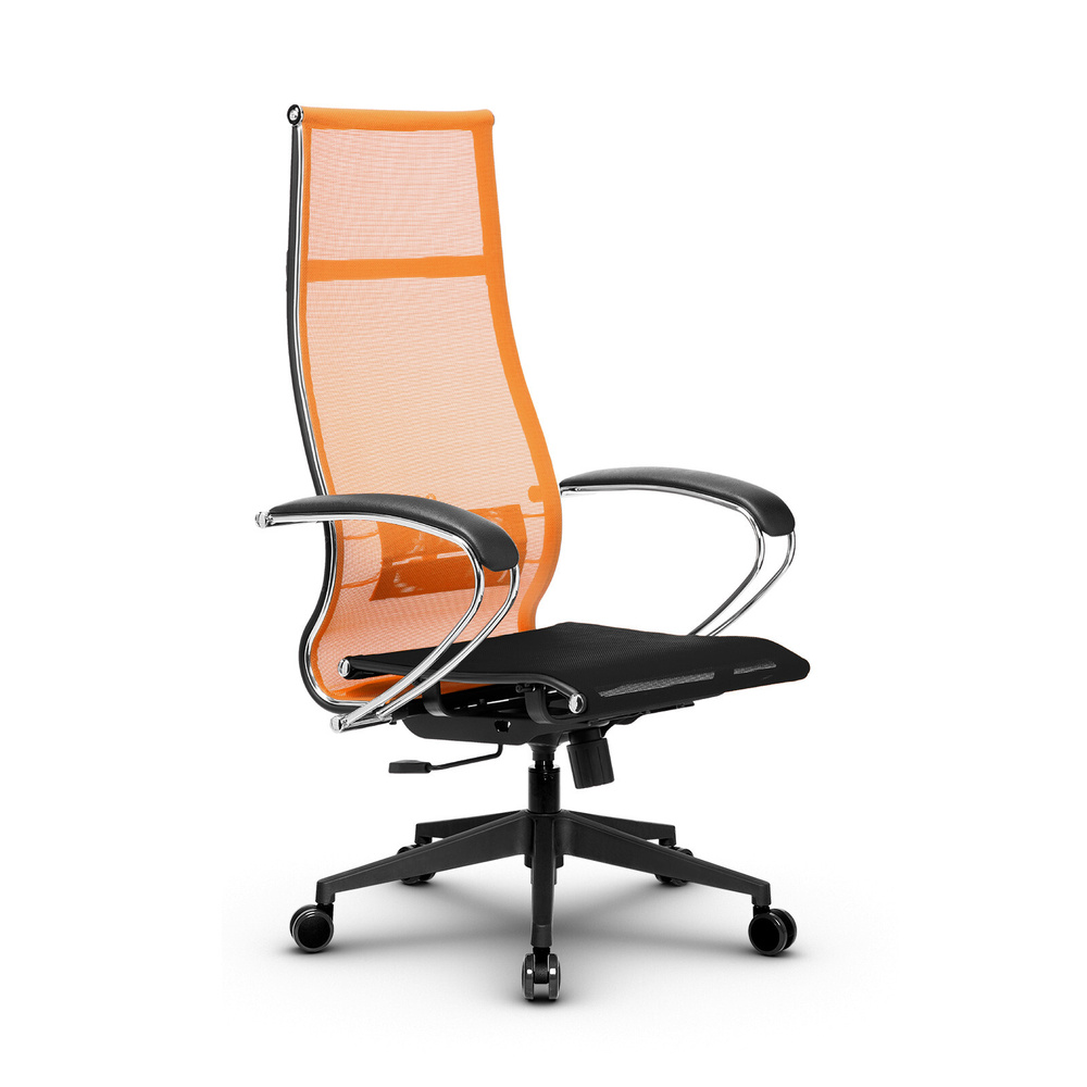 Компьютерное кресло МЕТТА-7(MPRU)/подл.131/осн.002 оранжевый #1