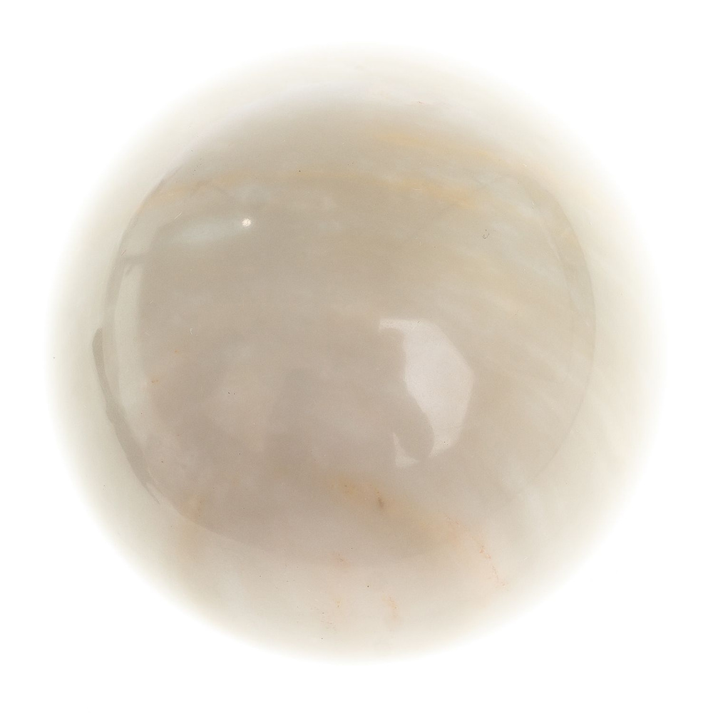 Шар из газганского мрамора 7 см / шар декоративный / сувенир из камня  #1