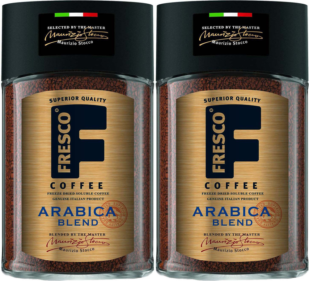 Кофе Fresco Arabica Blend растворимый 100 г, комплект: 2 упаковки по 100 г  #1