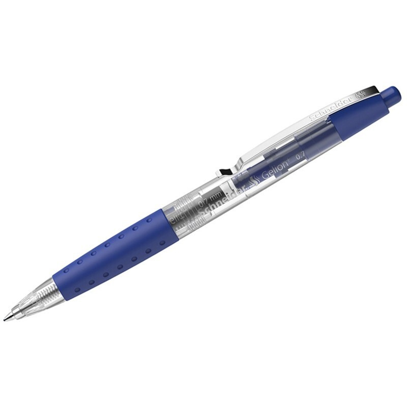 Ручка гелевая автоматическая Schneider Gelion+, цвет чернил синий, 1 шт.  #1