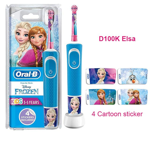 Oral-B Электрическая зубная щетка ORD100K kids brush, голубой #1