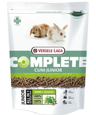 Корм для молодых и карликовых кроликов Versele-Laga Complete Cuni Junior 500 г  #1
