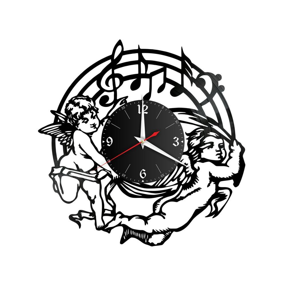 RedLaser Настенные часы "Музыка из винила, №18 ", 30 см #1