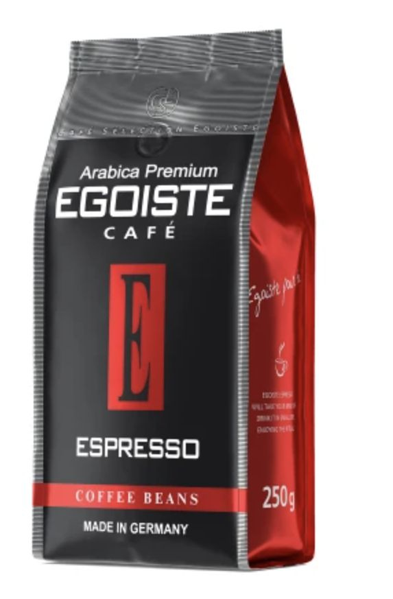 Кофе в зернах Egoiste Espresso 250 грамм #1