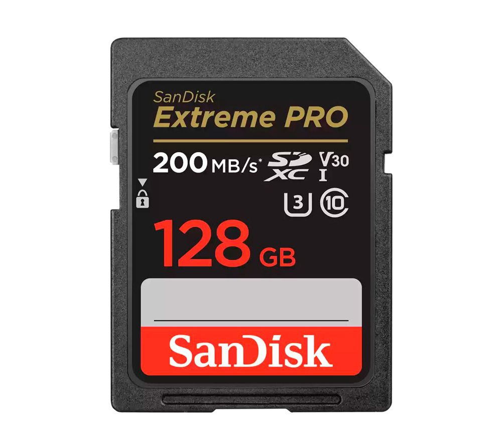 Карта памяти SanDisk SDXC 128GB Extreme Pro UHS-I V30 U3 #1