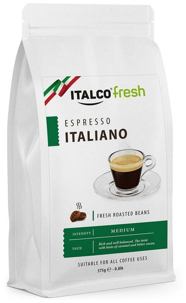 Кофе в зёрнах Italco Fresh Espresso Italiano 375гр #1