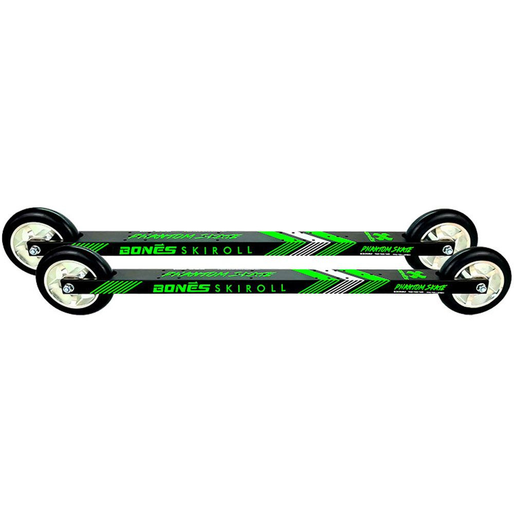 Лыжероллеры BONES Phantom Skate 535, 100мм резина, зеленые #1