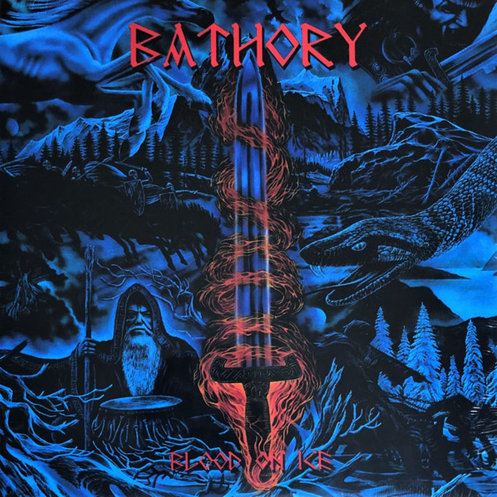 Bathory - Blood On Ice, 2xLP, RED LP, пластинка #1