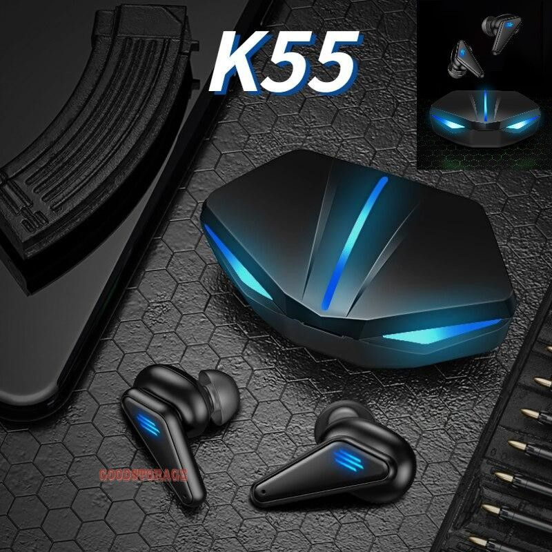 Беспроводные Bluetooth наушники-вкладыши K55 #1