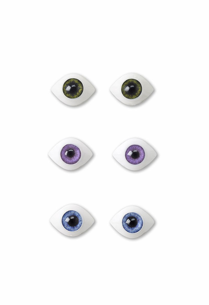 Набор глаз Tonner Eyes set of 3 (размер - 6 мм, для кукол) #1