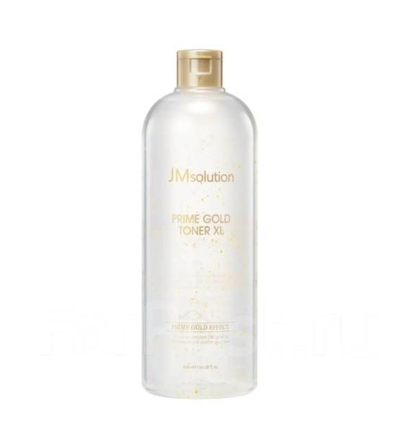 JMsolution Тонер с золотом и морской водой Prime Gold Toner XL #1