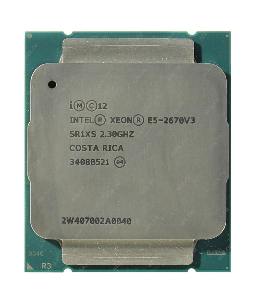 Процессор Xeon E5-2670 v3 сокет 2011-3 12 ядер 24 потока 2,3ГГц 120 Вт #1