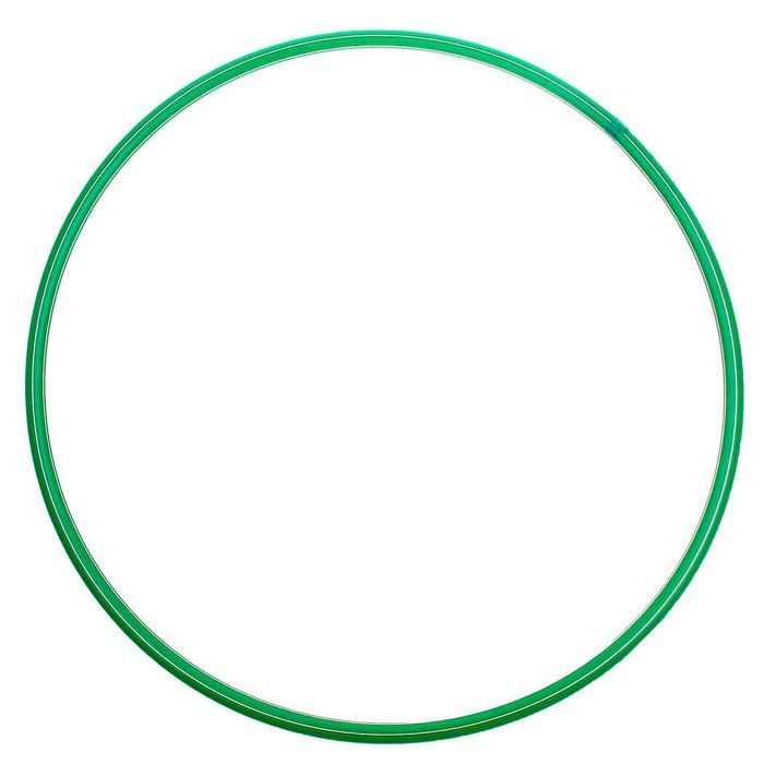 Обруч, диаметр 60 см, цвет зелёный #1