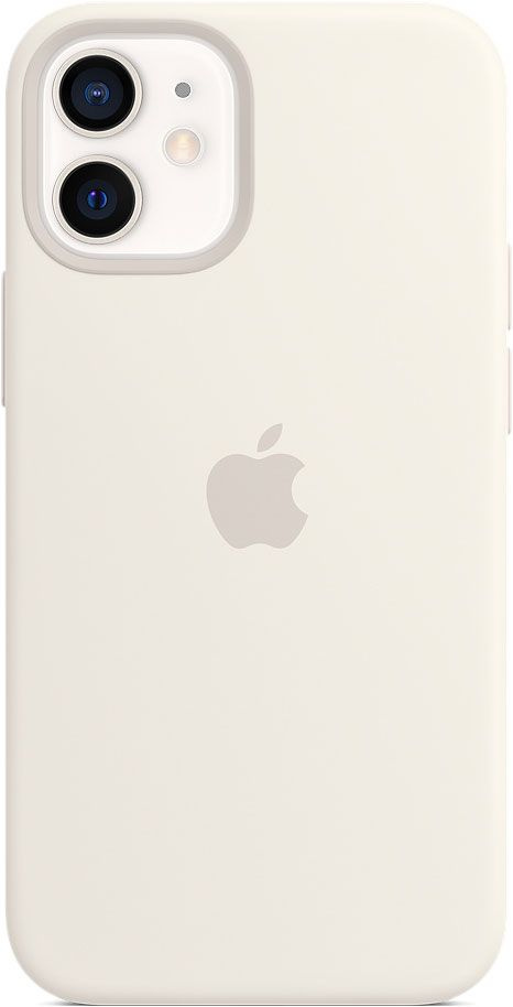 Чехол силиконовый Apple iPhone 12 mini Silicone Case White (Белый) MHKV3ZM/A #1