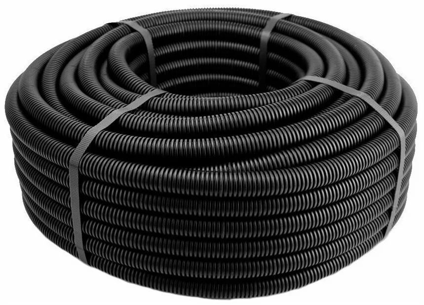 Трубка гофрированная 30мм с разрезом, шланг автомобильный защитный для ...