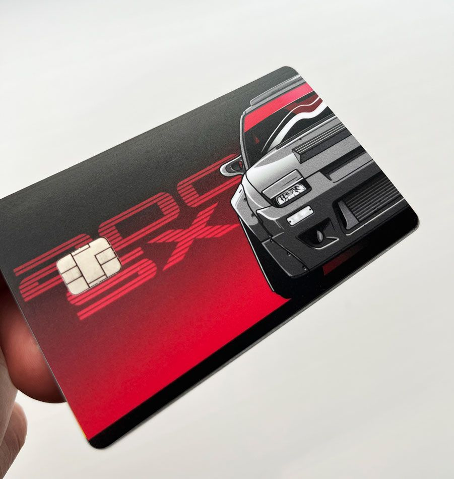 Наклейка на банковскую карту, Nissan 200SX #1