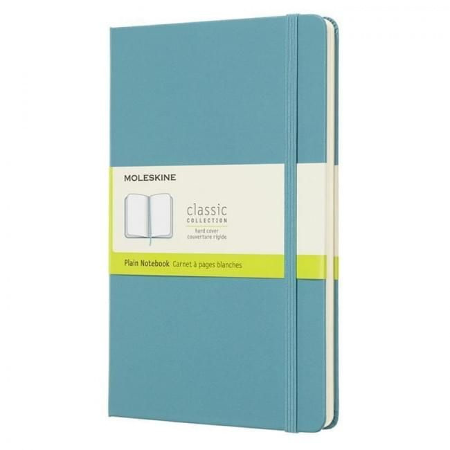 Блокнот Moleskine Classic Large, 240 стр., голубой, нелинованный 1048956(QP062B35)  #1