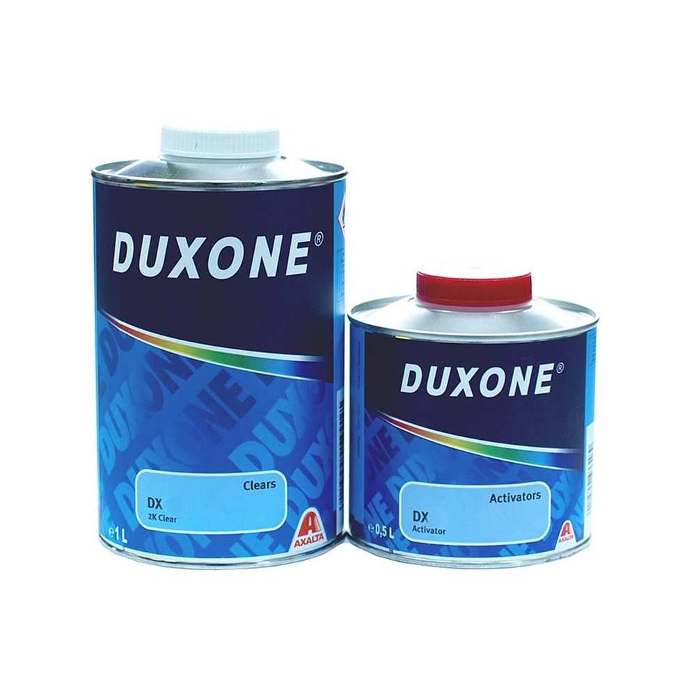 DUXONE DX41 2К Clear MS Автомобильный лак воздушной сушки 1 л. с активатором 0,5 л.  #1