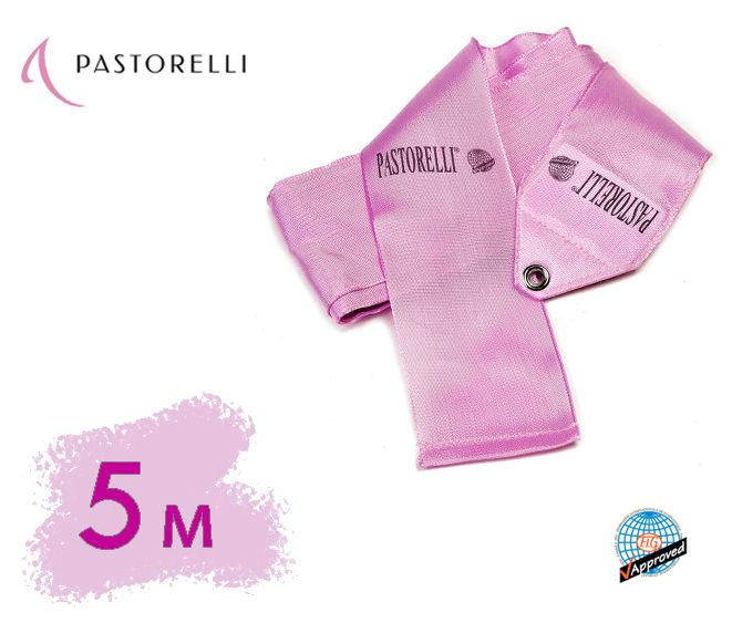 Лента PASTORELLI одноцветная 5м. 00061 Розовый FIG #1