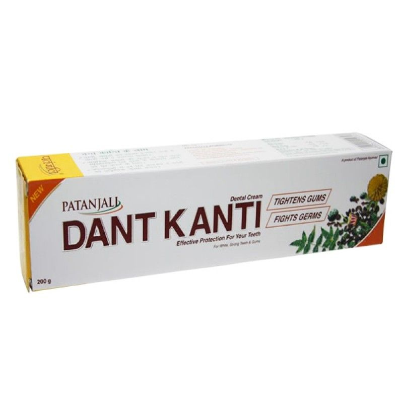 Зубная паста Дант Канти Патанджали (Dant Kanti Patanjali), 100 грамм  #1