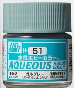 Gunze Sangyo Mr. Hobby Краска 10 мл LIGHT GULL GRAY #1