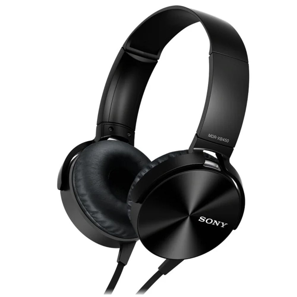 Наушники Накладные Sony MDR-XB450AP - купить по доступным ценам в  интернет-магазине OZON (801813489)