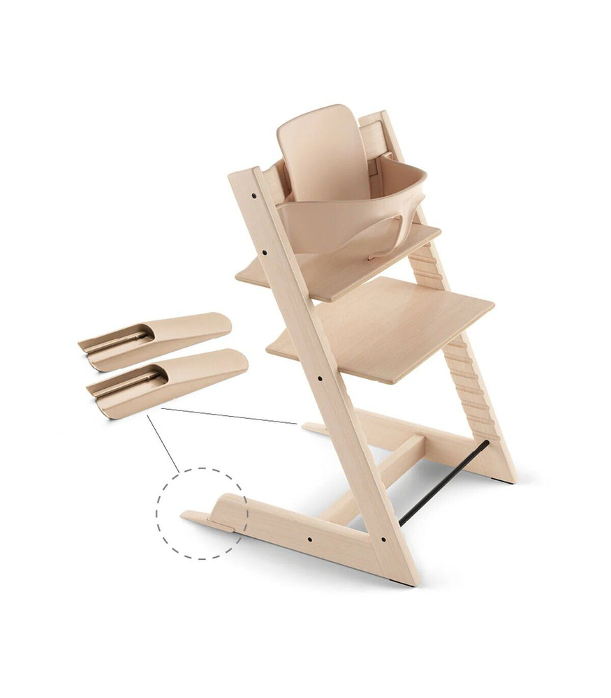 Стульчик Stokke TRIPP TRAPP Natural с сидением Baby Set #1