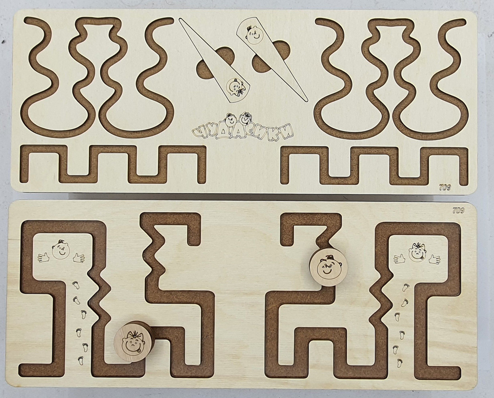 Межполушарная доска / нейродоска, 2стороны П-709 лабиринт Чудасики  #1