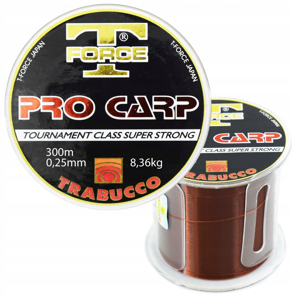 Леска монофильная для карпфишинга TRABUCCO T-FORCE PRO CARP 1000m 0,309 11,950кг  #1