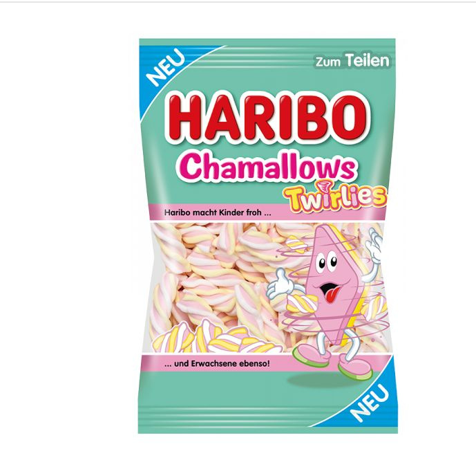 Маршмеллоу Haribo Chamallows Twirlies  200 гр. #1