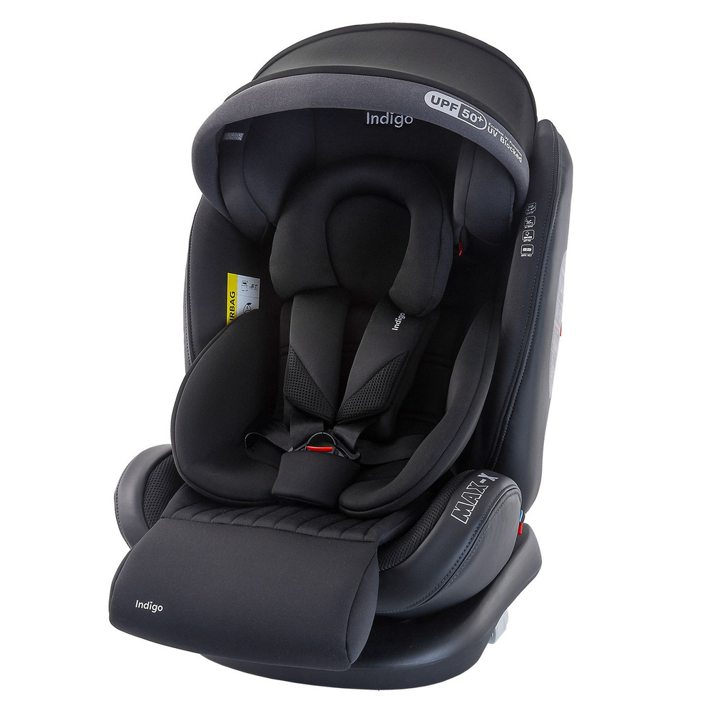 Автокресло MAX-X ISOFIX, ST-3, группа 0+1+2+3 (0-36 кг), (Indigo) (черный) #1