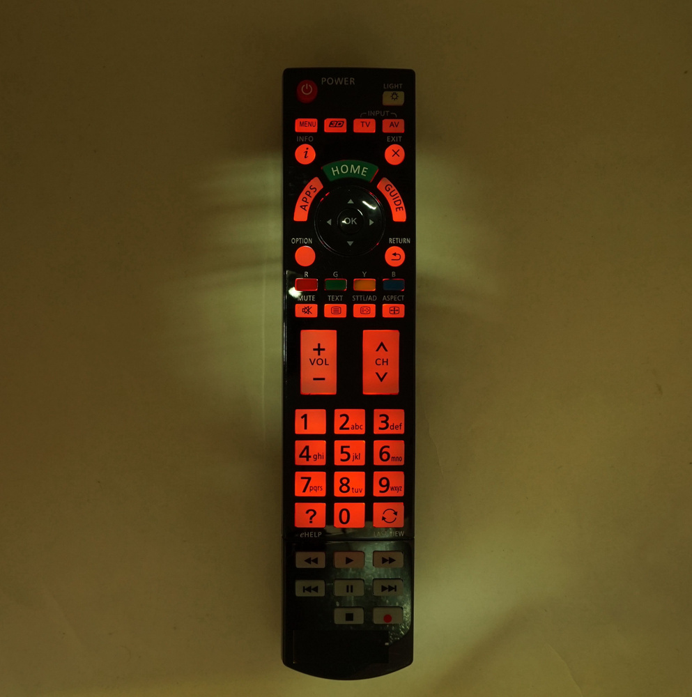 Пульт для телевизора Panasonic TH-58AX800A с подсветкой #1