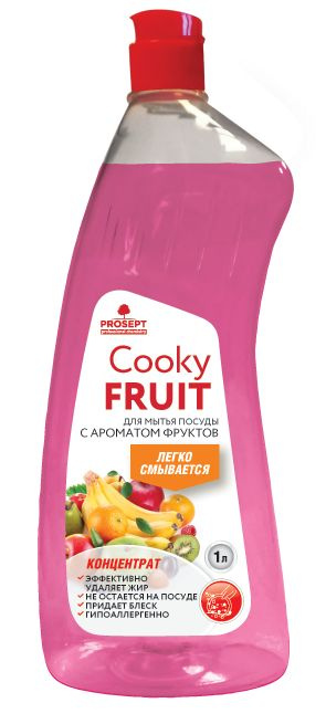 Cooky Fruit гель для мытья посуды вручную. С ароматом фруктов. Концентрат(1:100-1:200)  #1