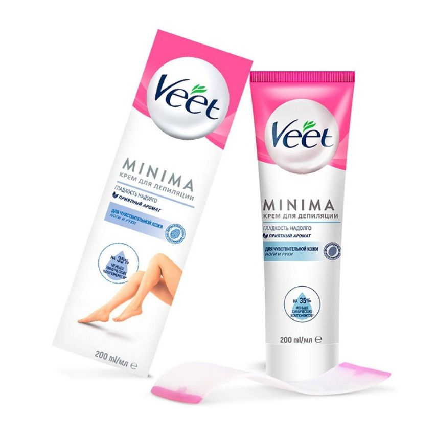 Veet Крем для депиляции для чувствительной кожи," Minima", 200 мл  #1