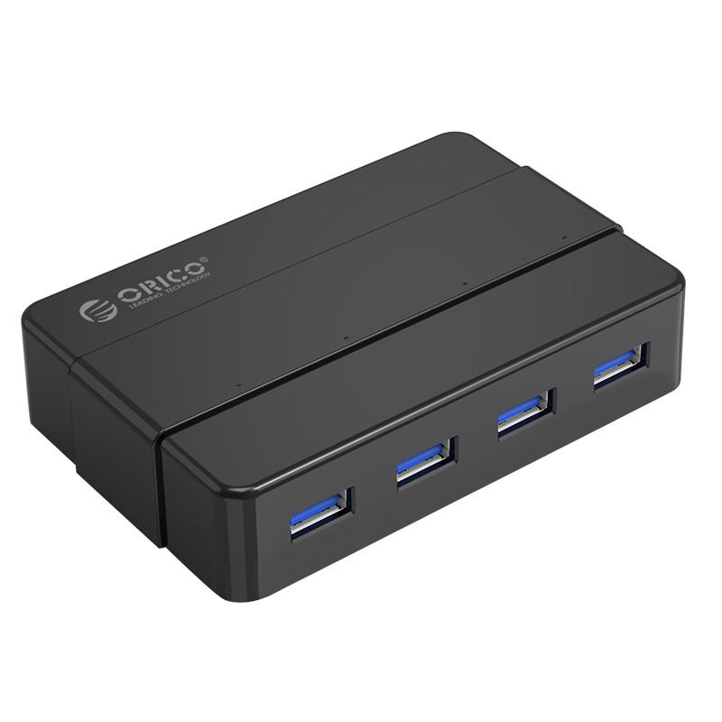 USB-концентратор, ORICO, черный (ORICO-H4928-U3-V1-EU-BK-BP) #1