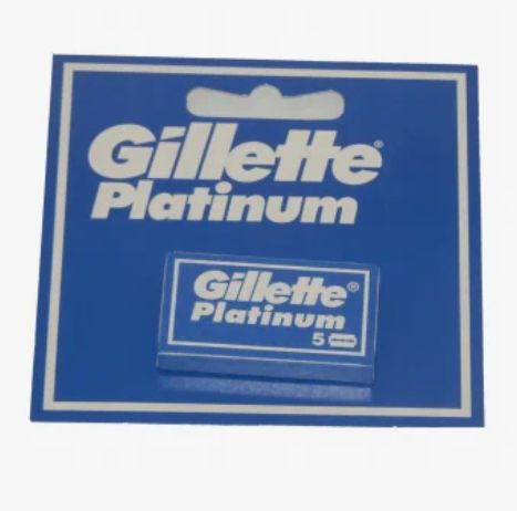 Gillette Лезвия для станка, Rubie Platinum Plus, 5 шт / #1