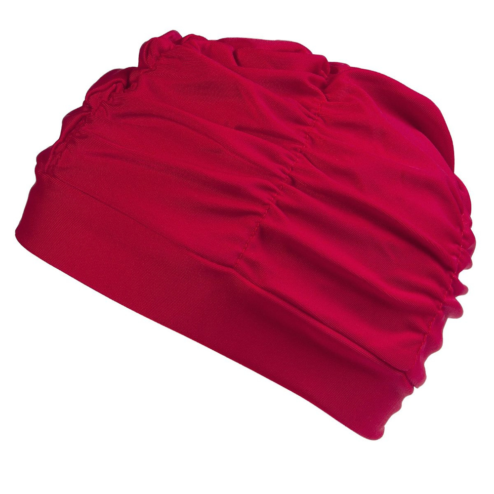 Тканевая шапочка для плавания / бассейна SwimRoom "Womens Cap", взрослая, цвет красный  #1