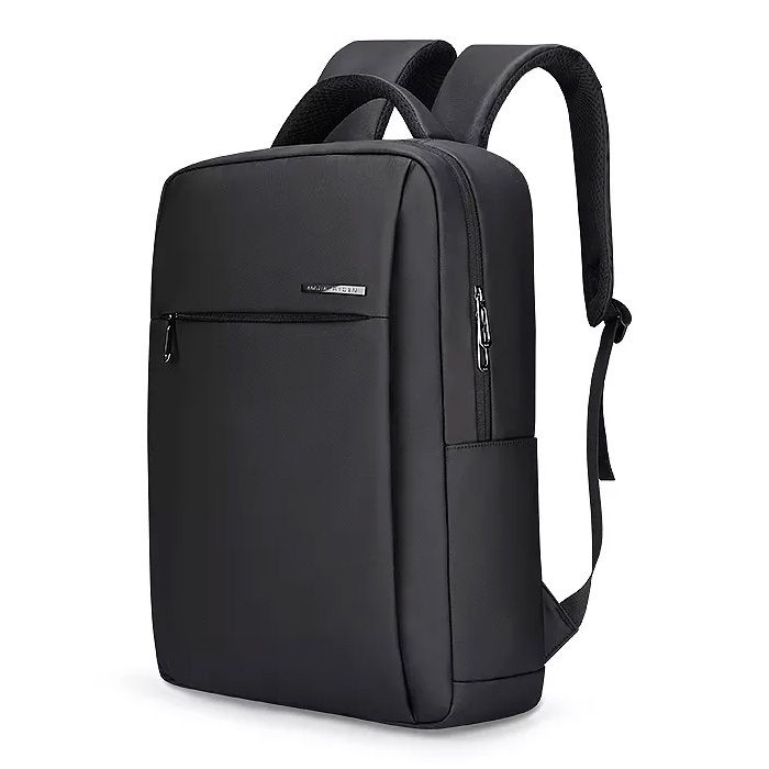 Рюкзак мужской городской 12л Mark Ryden MR2900 для ноутбука 15.6", черный, непромокаемый, тканевый, взрослый, #1