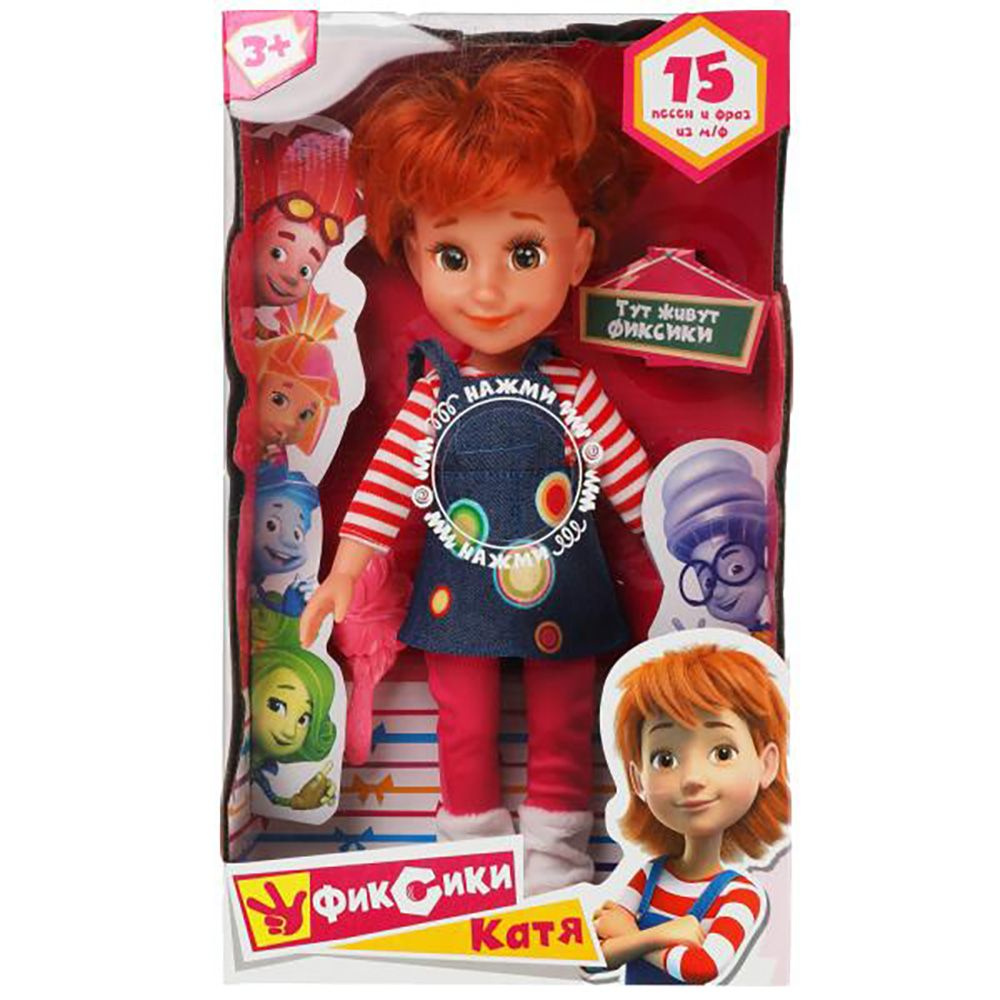 Кукла озвученная Катя 32 см Фикcики #1