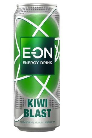 Напиток энергетический Eon Kiwi Blast, 450мл, 8 шт #1