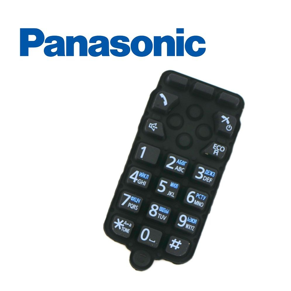 Оригинальная клавиатура PNJK1072V для радиотелефонов Panasonic серии KX-TG25. Производство Panasonic #1