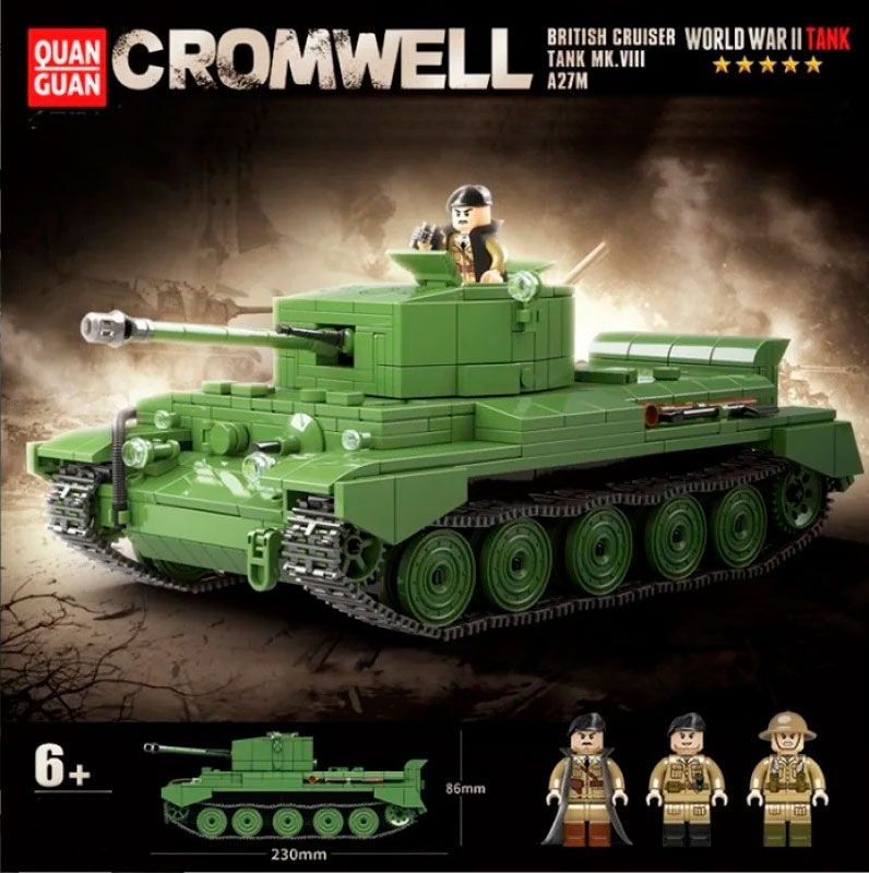 Конструктор Крейсерский танк Cromwell / Военная техника #1