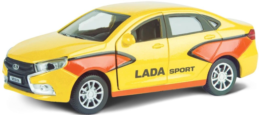 Машинка LADA VESTA инерционная, масштаб 1:36 металлическая #1