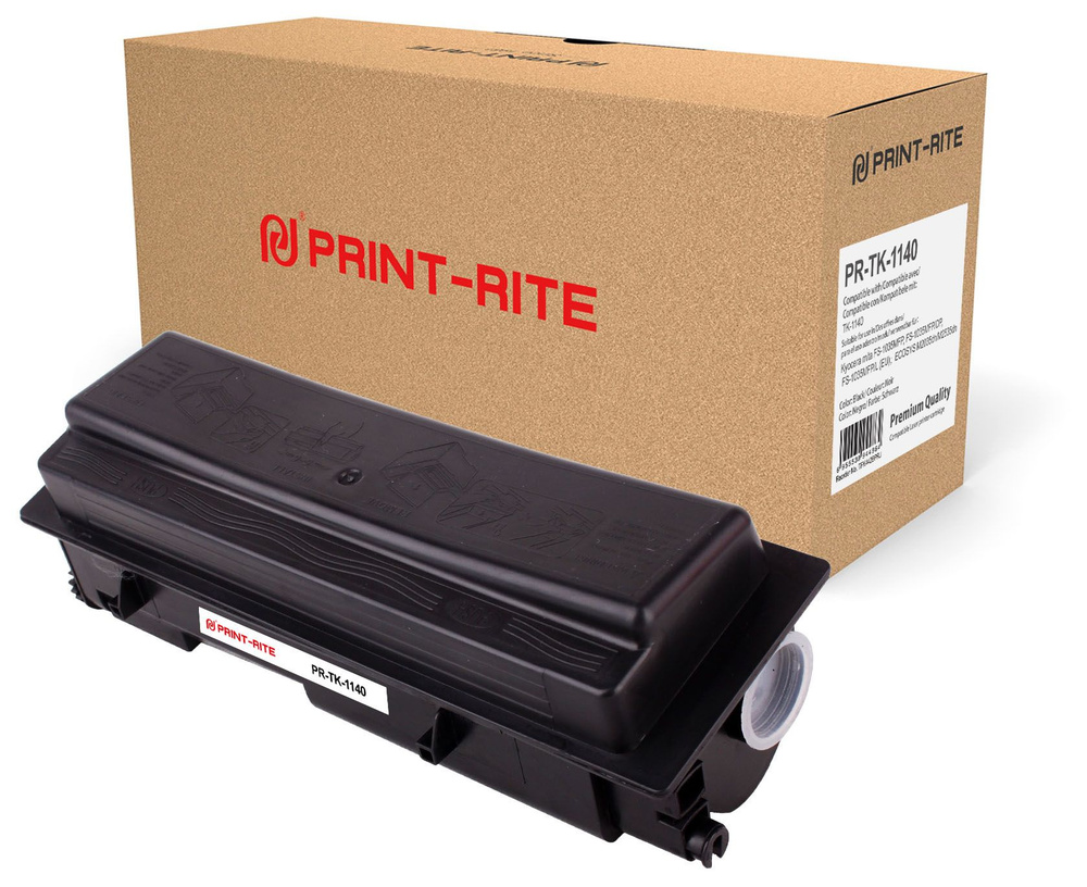 Картридж лазерный Print-Rite TFK442BPRJ PR-TK-1140 TK-1140 черный (7200стр.) для Kyocera FS-1035/1135/M2535dn #1