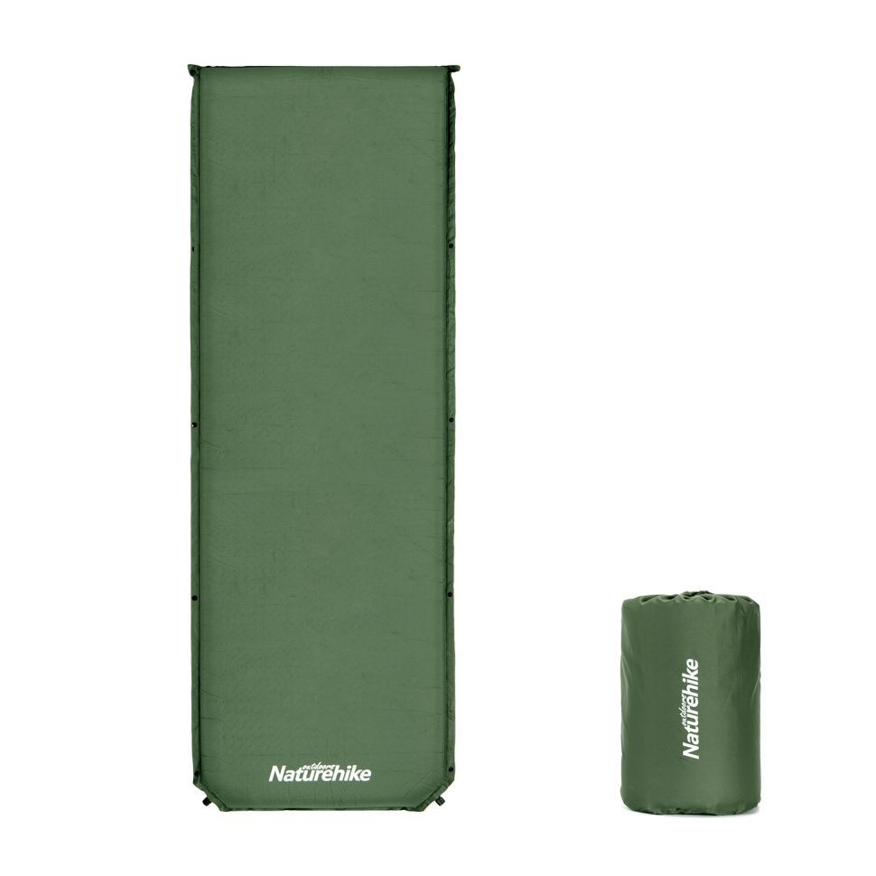 Коврик самонадувной туристический Naturehike D03 Army Green, 6927595773680  #1