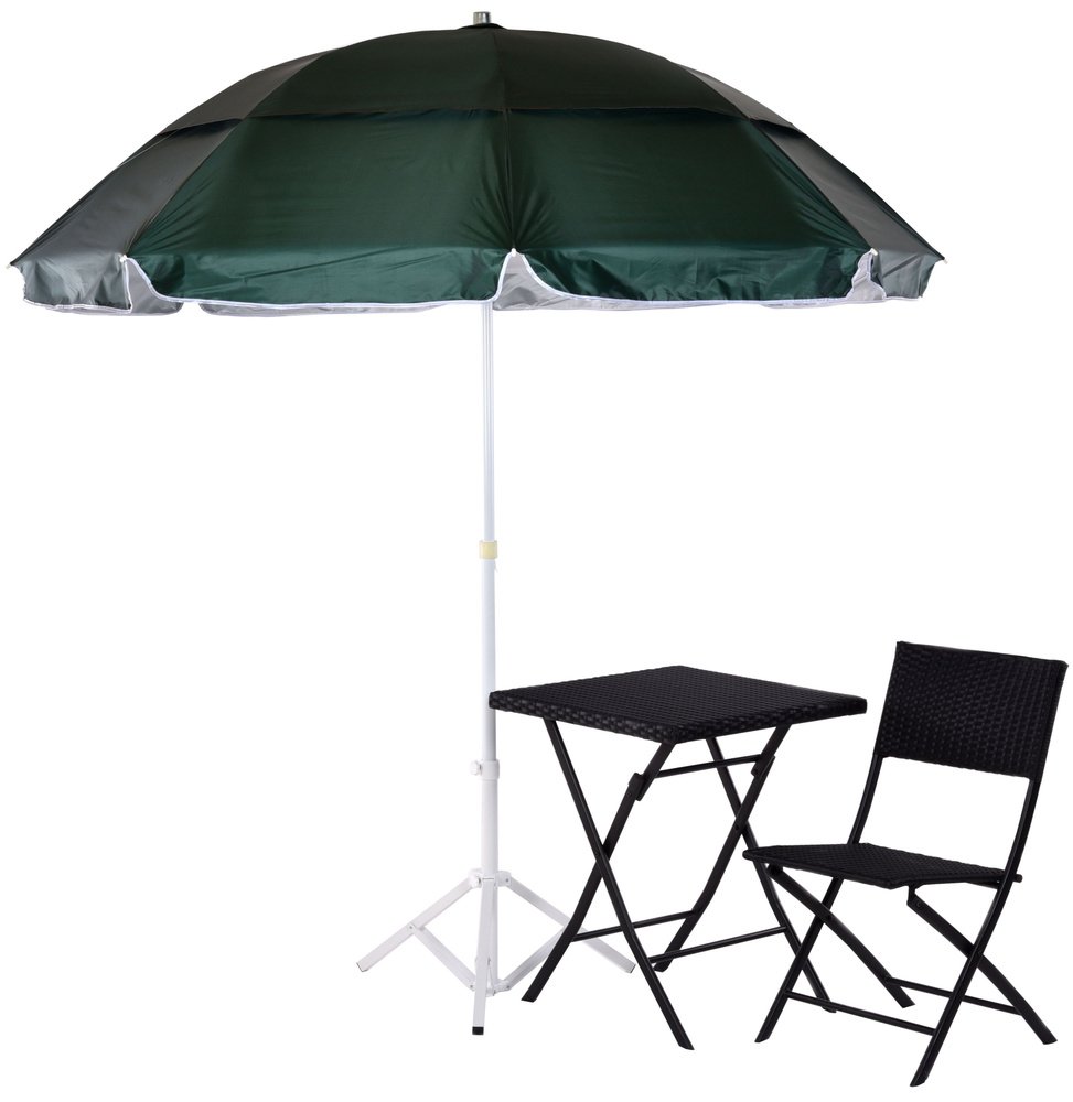 Зонт садовый NOLITA, диаметр 205см, высота до 225см, зонт пляжный, с чехлом  #1