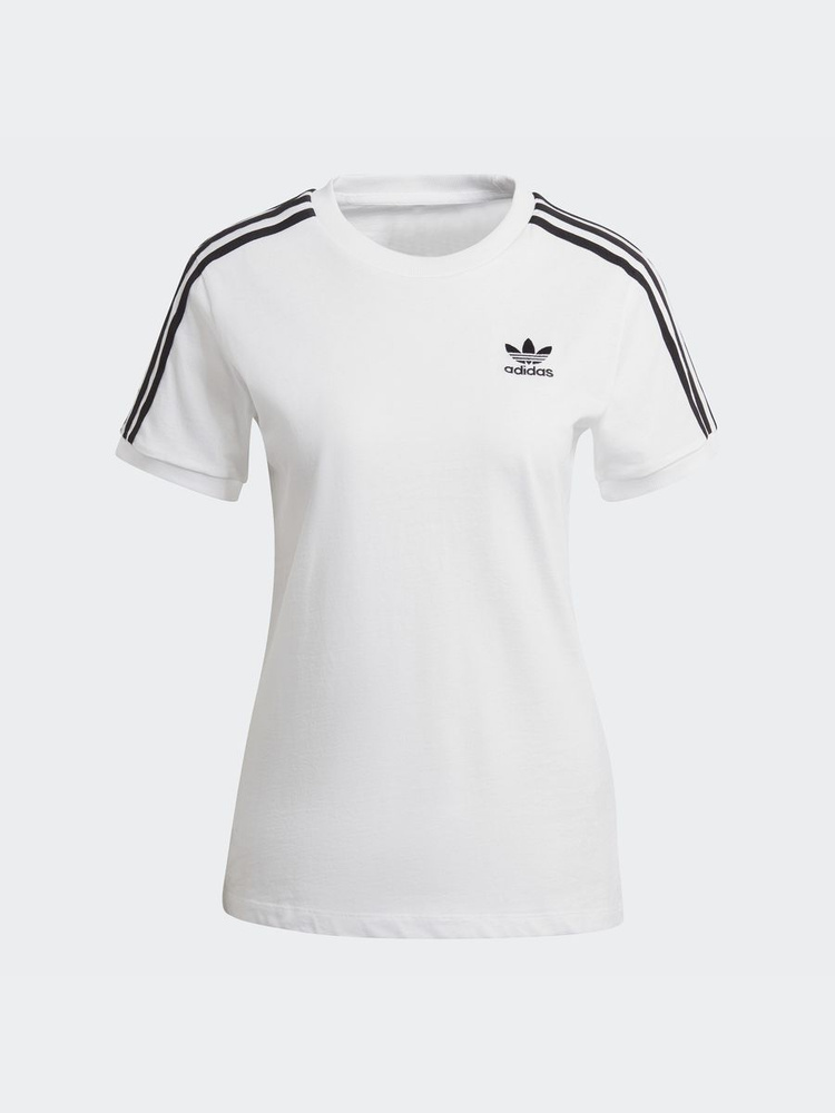 Adidas 3 sale stripe tee