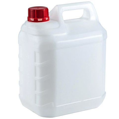 Канистра пластмассовая для воды, жидкостей, химикатов 4л (пластиковая канистра)  #1