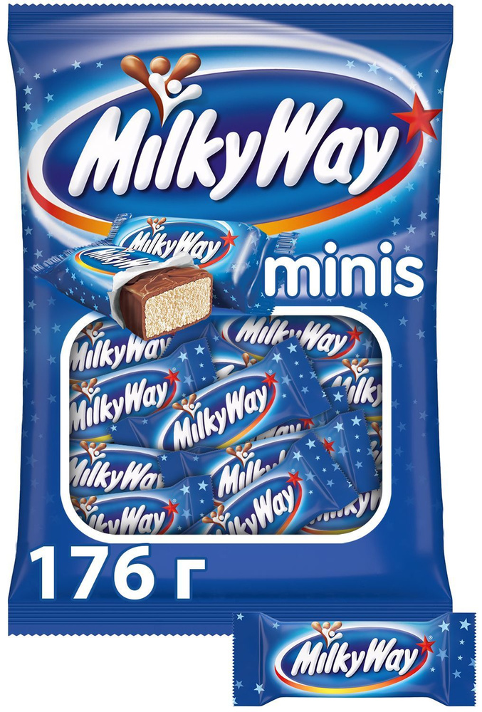 Конфеты шоколадные Milky Way Minis 176 г #1