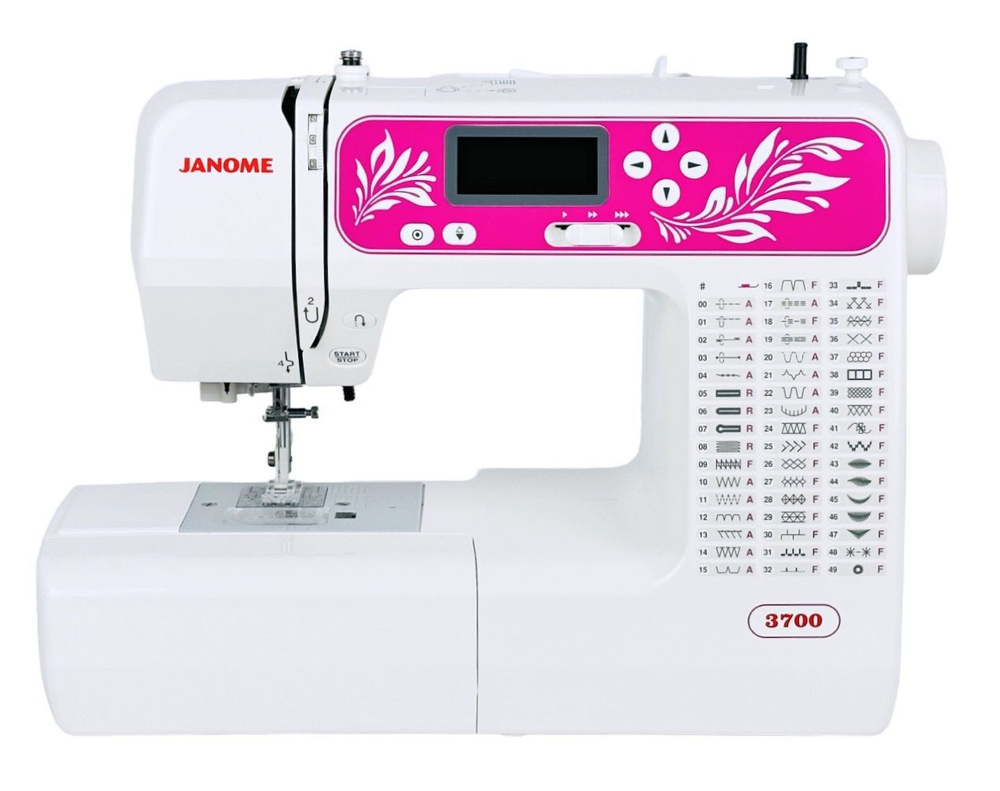 Швейная машина Janome 3700 компьютерная 50 операций для шитья